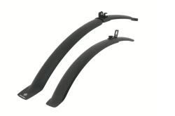 SKS Hightrek Junior felpattintható műanyag sárvédő szett, 20 colos kerékpárokhoz, 54 mm, fekete - bikepro - 3 230 Ft