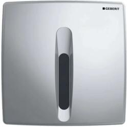 Geberit Öblítő rendszerek - Elektronikus piszoár öblítésvezérlő, elemes, matt krómozott 115.818. 46.5 (115.818.46.5)