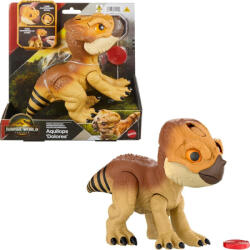 Mattel Jurassic World: Újjászületés - Aquilops Dolores interaktív dinó figura (JGC01)