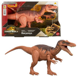 Mattel Jurassic World: Újjászületés - Wild Roar - Baryonyx támadó dinó figura hanggal (JGB87_JGC79)