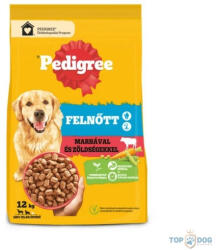 PEDIGREE Marha Zöldség 12kg+3kg ajándék M/L