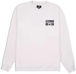Converse Sport felső Converse Cons One Star Crew Sweatshirt, Fehér, Férfiak M fehér