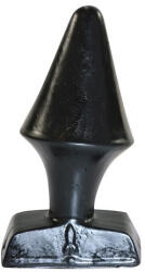 Zizi XXX Zizi Stopper - prémium anál dugó, 10 x 5 cm, fekete