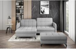 ELTAP Sarok lorelle + pouf lounge ülőgarnitúra szett, szürke - sprintbutor - 630 000 Ft