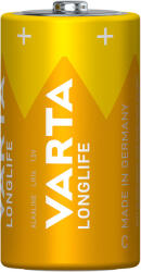 VARTA 4114101422 Longlife bébi C (LR14) elem 2db/csomag (műanyagmentes csomagolás) (4114101422) - haztartasibolt