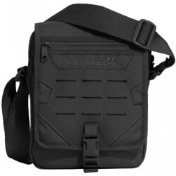 PENTAGON Messenger Shoulder Bag (BF) K16087-01-Black-ONE SIZE (K16087-01-Black-ONE SIZE)
