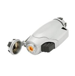 True Utility Turbojet* Firewire, TU407K, vihargyújtó, hagyományos öngyújtógáz, könnyűfém váz - dellaprint