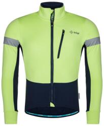 KILPI Férfi kerékpáros softshell dzseki 2XL zöld