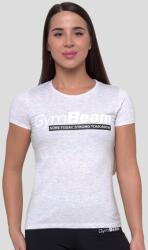 GymBeam Дамска тениска Strong Tomorrow Grey XS