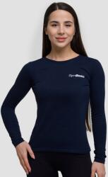 GymBeam Дамска тениска Basic Long Sleeve T-Shirt Navy L