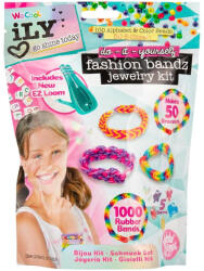 WeCool iLY Gumikarkötő-készítő szett tasakban (112414K)