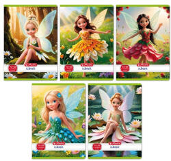 Herlitz Flower Fairy A5 12-32 3. osztályos vonalas füzet (400200795) - haztartasibolt