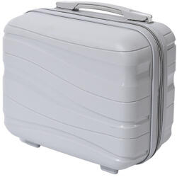 Leziter TraveLux Voyager kisméretű kézi bőrönd keményfedeles 30x16x24 cm (PP200-GR-14) - platinashop