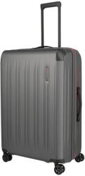 Travelite Dynamiic antracit 4 kerekű bővíthető nagy bőrönd (7000149-04)