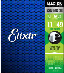 Elixir 19102 OptiWeb elektromos gitárhúr 11-49