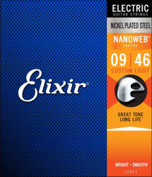  Elixir 12027 NanoWeb elektromos gitárhúr 09-46