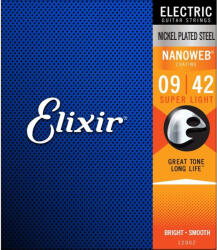  Elixir 12002 NanoWeb elektromos gitárhúr 09-42