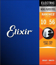 Elixir 12057 7-húros NanoWeb elektromos gitárhúr 10-56