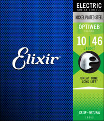 Elixir 19052 OptiWeb elektromos gitárhúr 10-46 - 10% nyitási akció