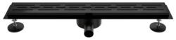 Aquasan zuhanyfolyóka Premium 800mm FEKETE (28086) (28086)