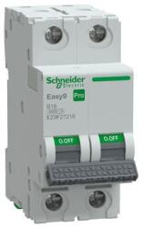 Schneider Electric EZ9F27216 EASY9 PRO Kismegszakító 6kA, 2P, B, 16A