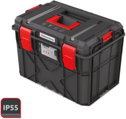 Kistenberg X Block Tech 40 Professzionális Szerszámosláda Fekete IP55 (PPP-K-KXB604040G-S411)