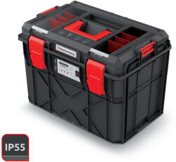 Kistenberg X Block LOG 40 Professzionális Szerszámosláda Fekete IP55 Védettséggel (PPP-K-KXB604040F-S411)