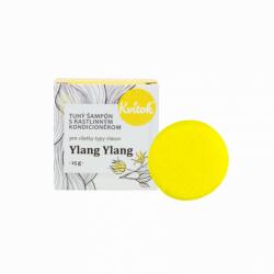 Kvitok szilárd sampon balzsammal világos hajra Ylang Ylang Tömeg: 25g