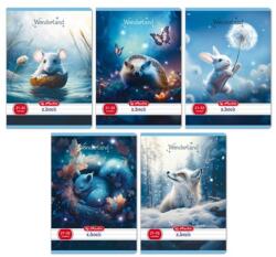 Herlitz Wonderland A5 21-32 vonalas füzet (400200768) - tintasziget