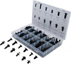 BGS technic Sortiment şuruburi-clips extensibile tip brăduţ şi din plastic universal 192 piese (BGS 9780) (9780)