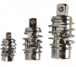 BGS technic Set articulaţie cardanică cu arcuri 6, 3 mm (1/4) / 10 mm (3/8) / 12, 5 mm (1/2) 3 piese (BGS 252) (252)