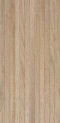Anka Seramik Gresie rectificata portelanata, tip riflaj lemn, Woodline Beige WOD1, 60x120 cm, bej, finisaj mat (8698853214211)