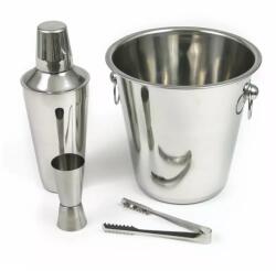 Kinghoff Set accesorii bar 4 piese Kinghoff KH1244, otel inoxidabil, argintiu