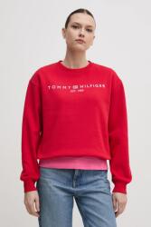 Tommy Hilfiger felső piros, női, nyomott mintás, WW0WW39791 - piros L - answear - 29 990 Ft