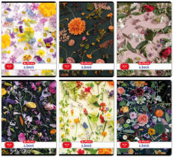 Herlitz Füzet A/4 32 Lapos Sima Flower Vegyes Minta (H400200690)