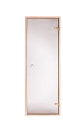 Sauna Special Szauna üvegajtó bronz üveggel, csomómentes égerfa tokkal 8x20(786x2000mm) levehető küszöbbel