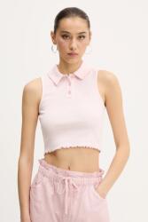 Tommy Jeans top rózsaszín, DW0DW20295 - rózsaszín M