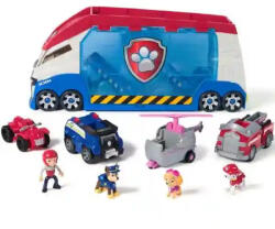 Spin Master - Paw Patroller csapatszállító kamion hanggal, 4 figurával és járművel (új) (6071102)