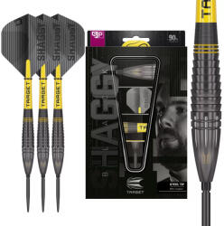 Target Dart szett steel Swiss point Target Scott Williams Black 23g, 90% wolfram gravírozva