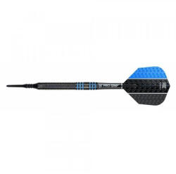 Target Darts szett TARGET soft, 18g, Vapor8 black, kék, 80% gravírozással