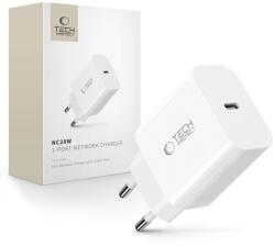  Hálózati Töltő / Töltőfej Tech-protect Nc20w 1-port Network Charger Pd20w White