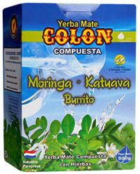NANGA Yerba mate Colon Moringa 500g