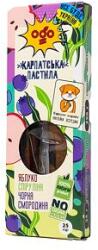 SvetPlodu OGO Fruit Roll Mere și coacăze negre cu spirulină