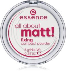 Essence Pudră compactă Essence, totul despre mat