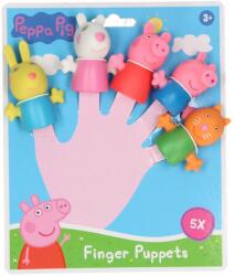 Astley - Baker Davies Stúdió Peppa malac ujjbábok 5 db-os szett - Peppa pig finger puppets (22028839)