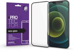 XPRO Nano Glass kijelzővédő fekete kerettel Apple iPhone 12 Pro Max készülékhez (121003)