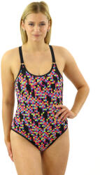Zalewski Simi egyrészes sportfüdőruha, neonminta, M