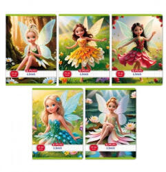 Herlitz kockás füzet, Fairy (A5/27-32) (H_2025__400200762)