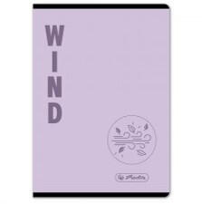 Herlitz Terra Wind sima füzet, A5/20-32 - Herlitz (H_2025_400200758_lila)