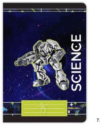 Belmil szótár füzet, Űr/Science, 40 lapos, A/5 (31-40) (PRI_2025_LCBC1077_science)